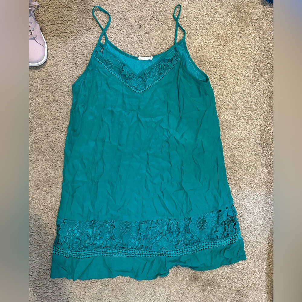 Lush tank top.  Teal.  Great condition. Size Large.